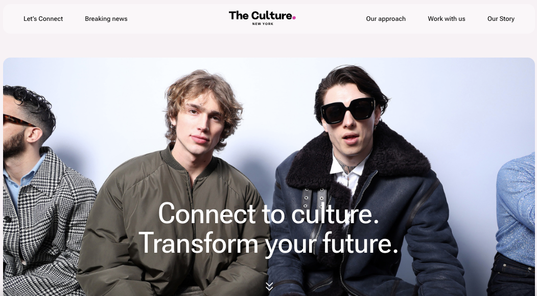 Beautiful website fort The culture New York